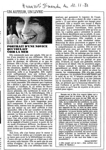 Au auteur, un livre